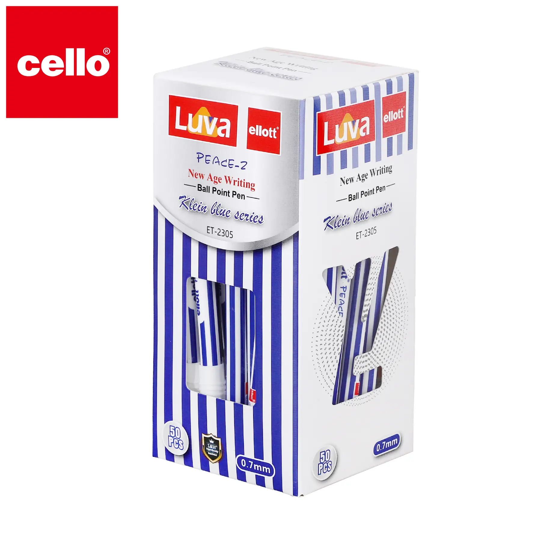 Шариковая ручка LUVA ELLOTT-2304 0,7 мм 50 шт. (синяя) 1