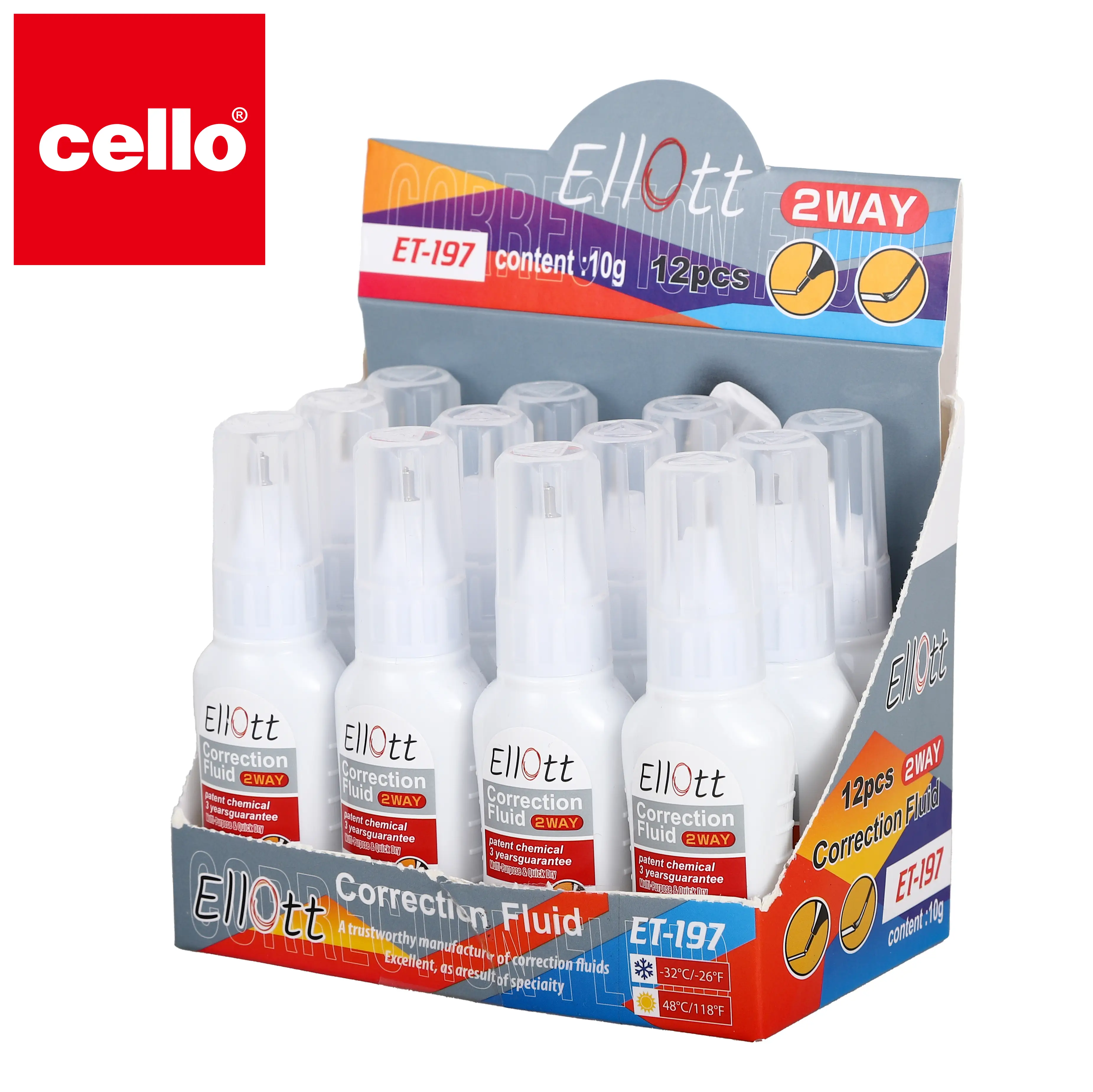LUVA ELLOT-197 PENSE DE CORRECTION 12PCS 1
