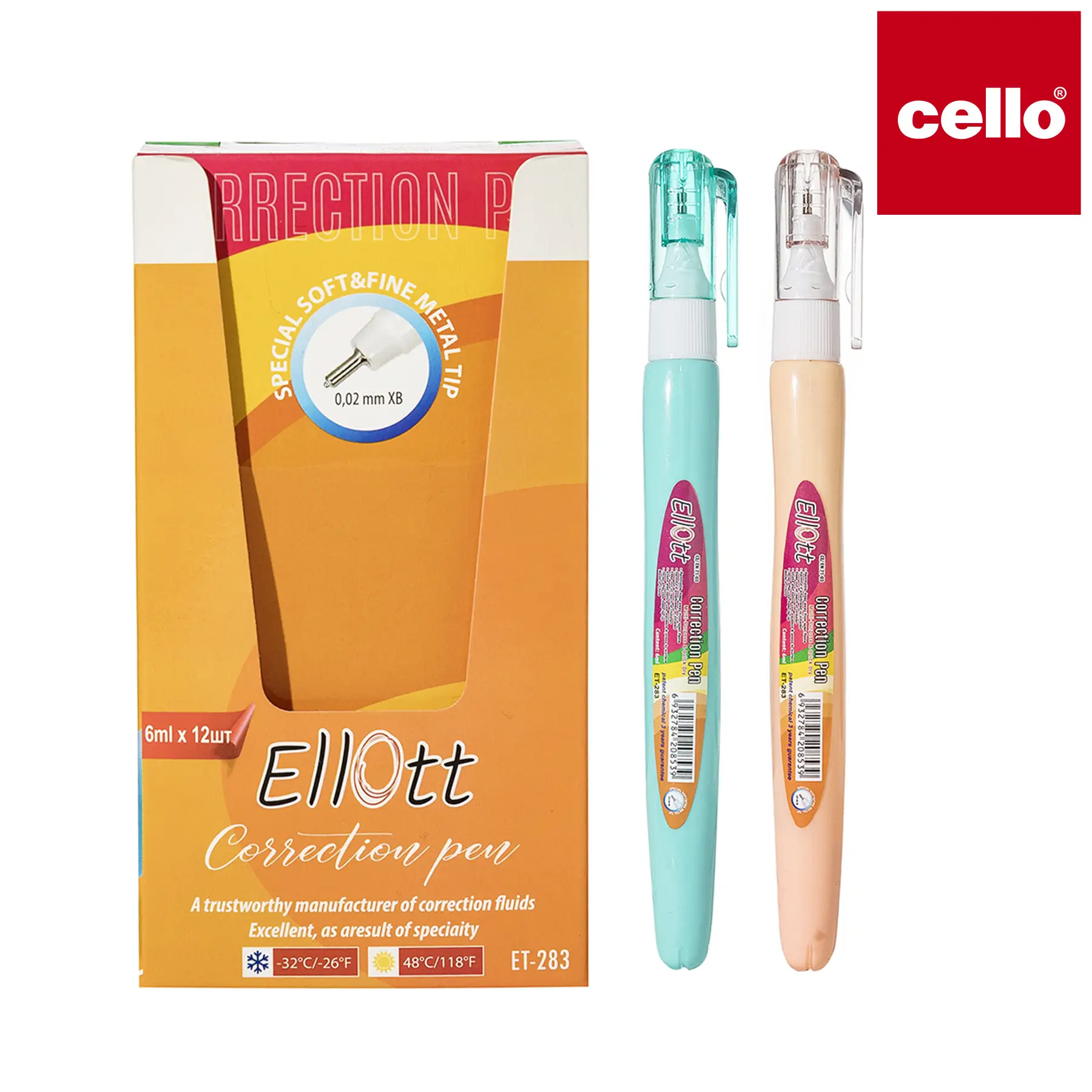 LUVA ELLOTT-283 Bolígrafo corrector 12uds 1