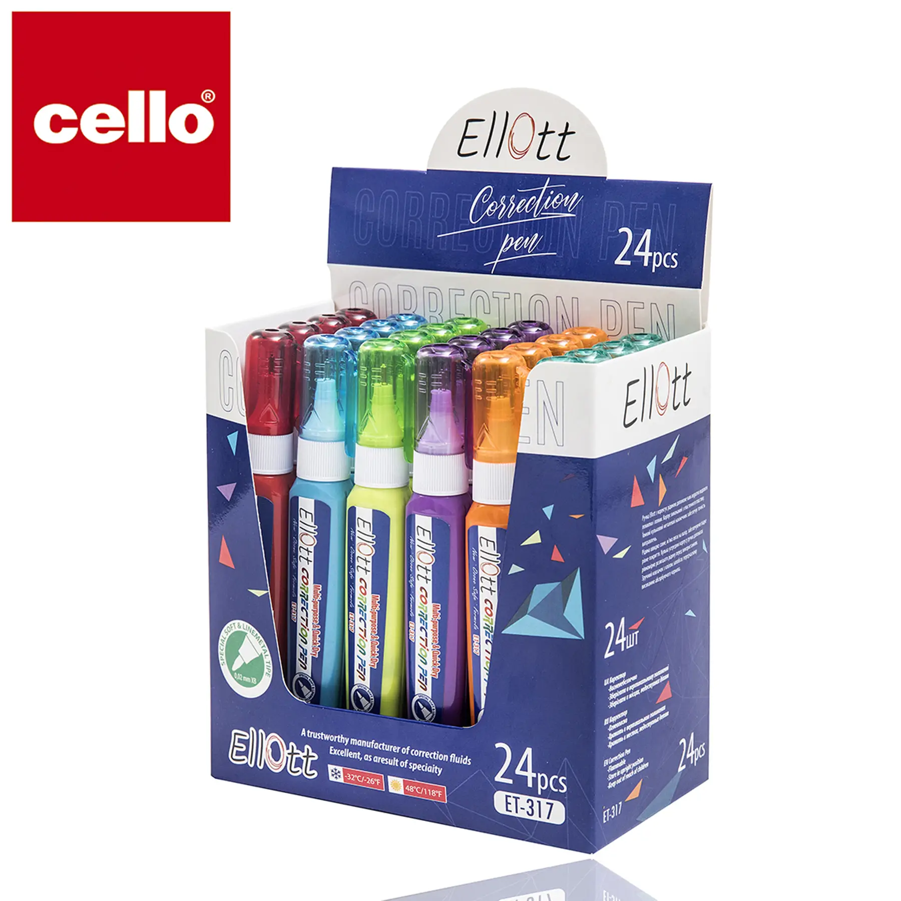 LUVA ELLOTT-317 Correction pen 24pcs 1