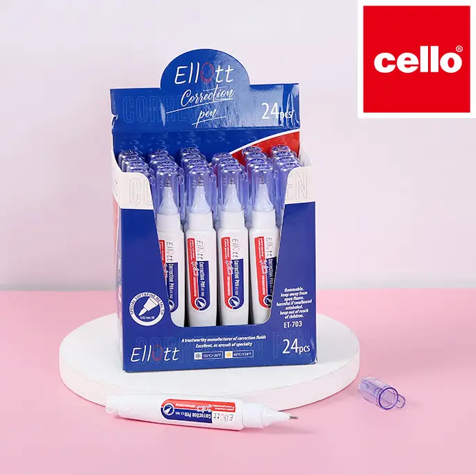 LUVA ELLOTT-703 Stylo correcteur 24pcs 1