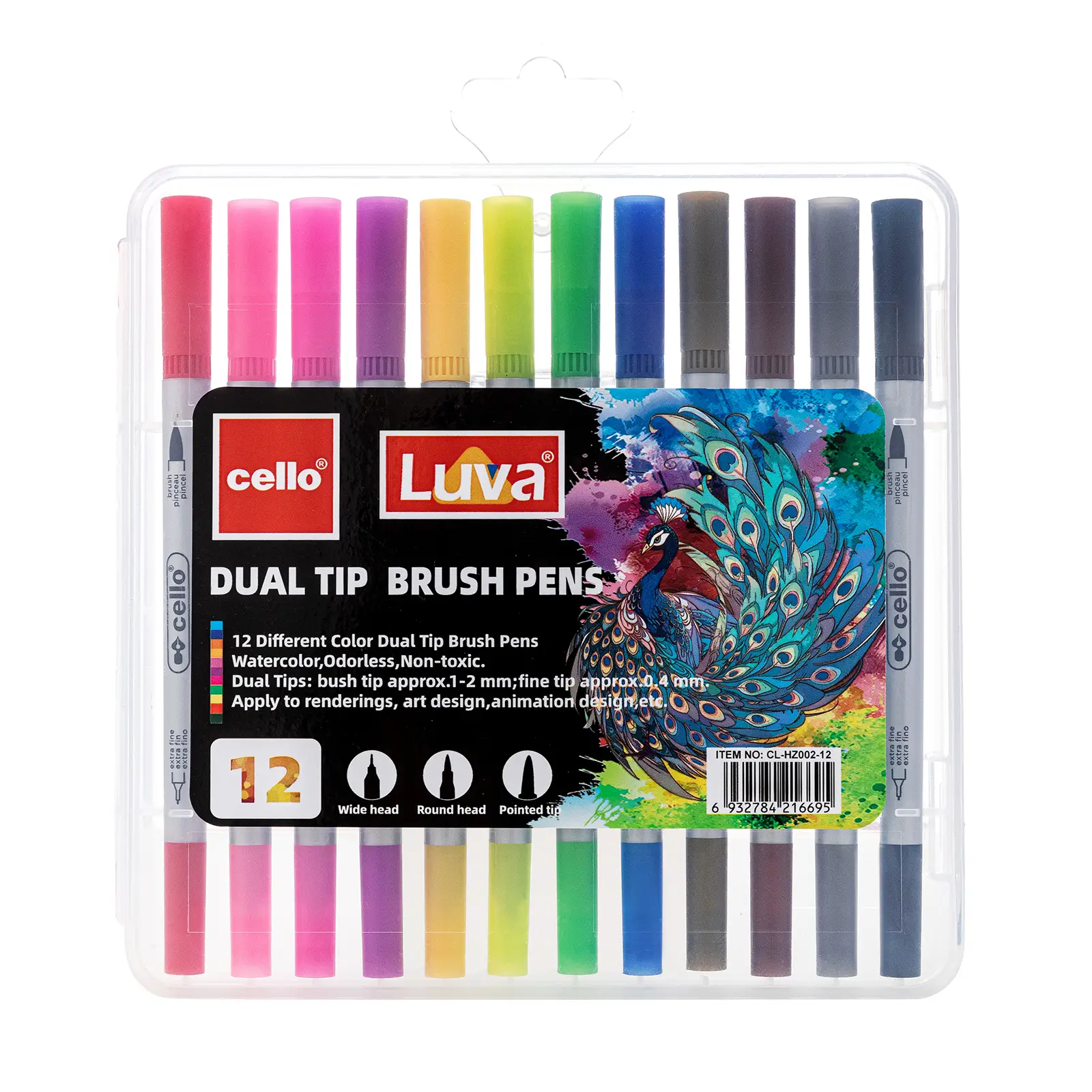 LUVA CELLO HZ002-12 Outlining pen (Mixed) (boxed) 1