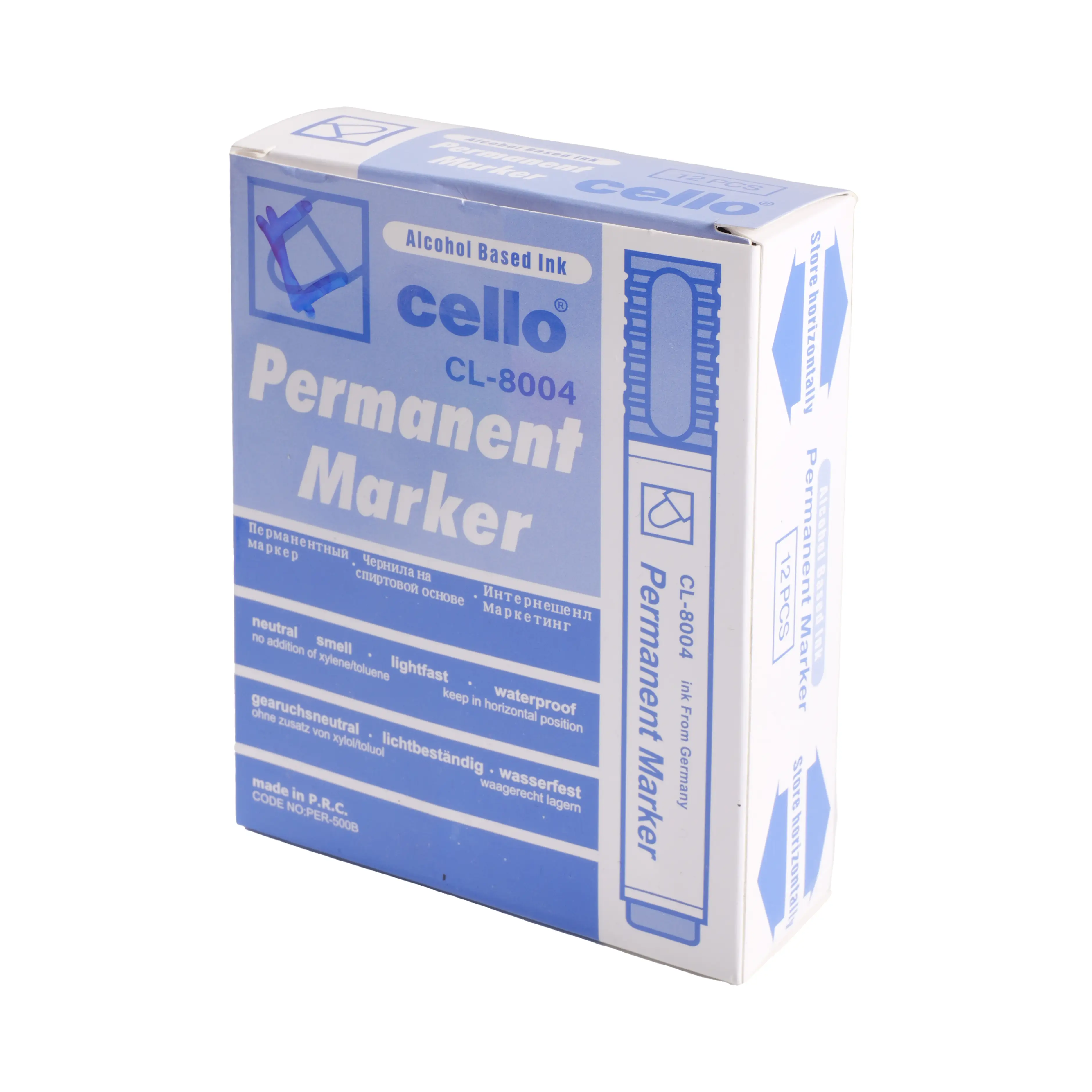 【Wonderful pen, color forever】CL-8004 Marker BLUE-- The timeless choice for creativity. 1