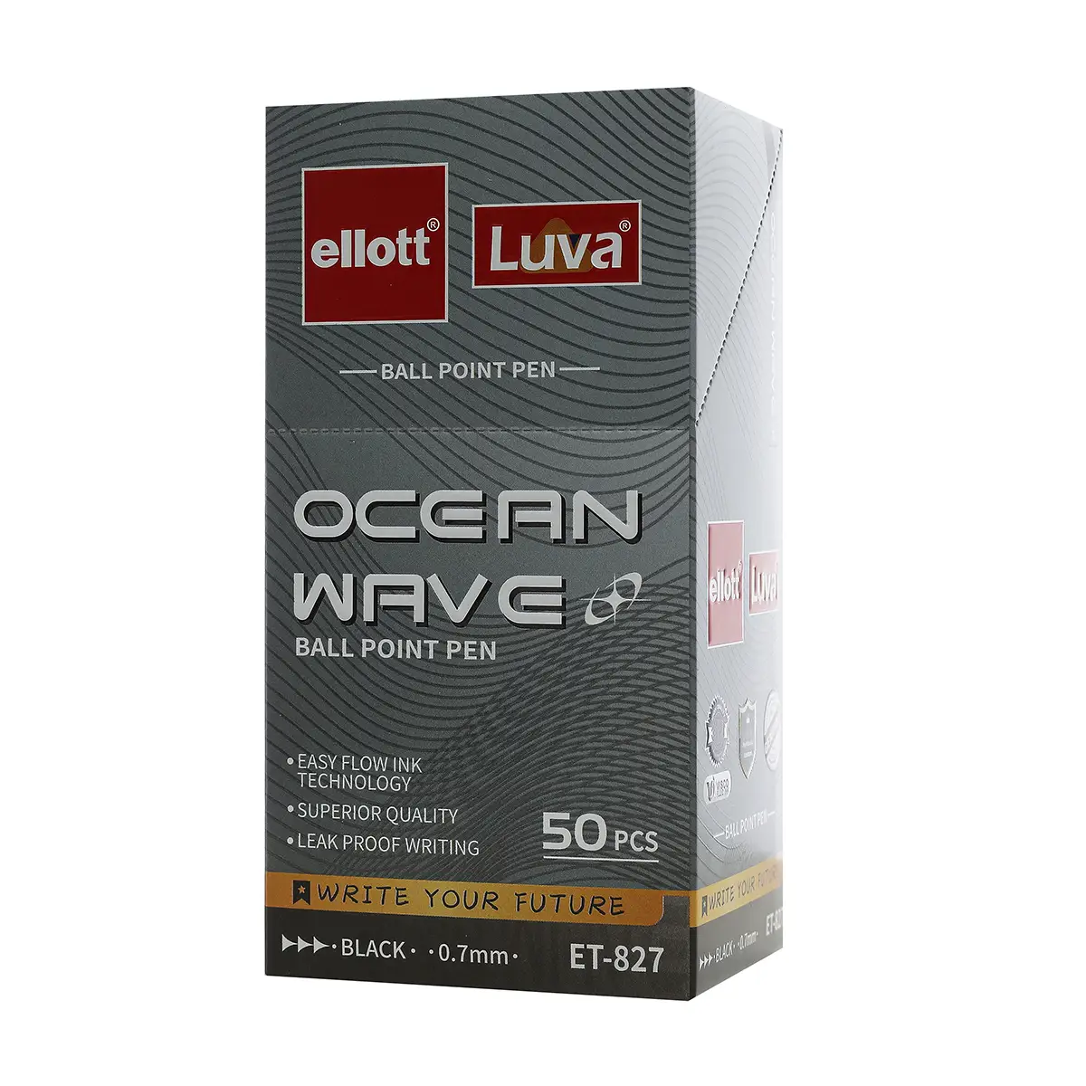 LUVA  ET-827 ballpoint pen（Black） 1