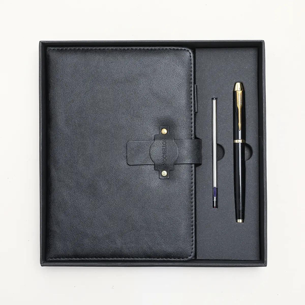 【Light and Luxurious, Business-like】ET25-18 Luxury Business Notebook(Gift Box)-Write Elegantly and Record the Extraordinary 1