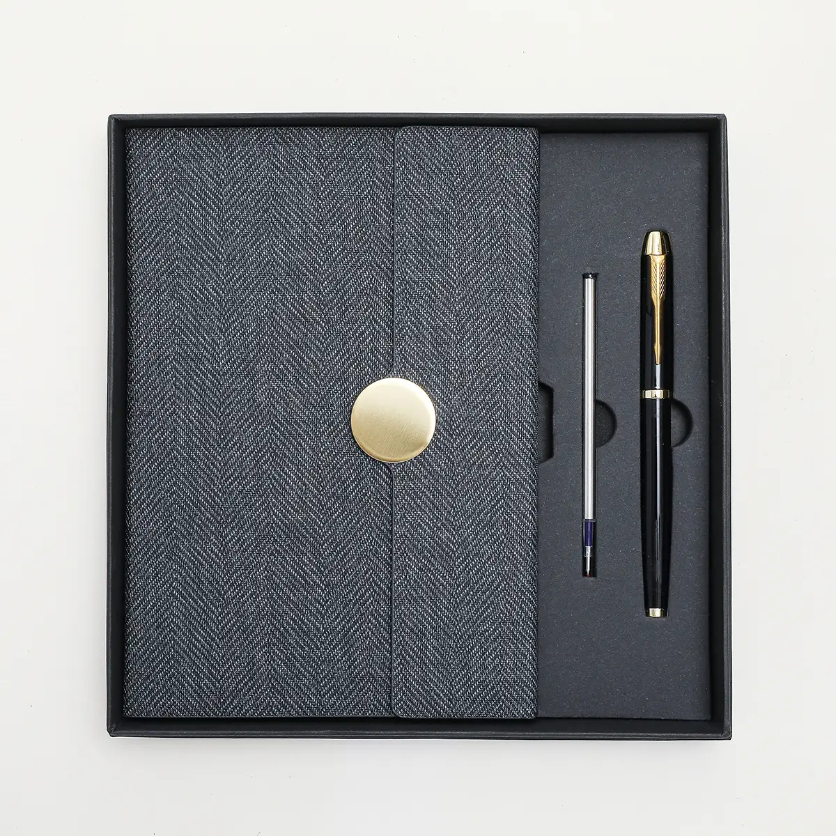 【Light and Luxurious, Business-like】ET25-21 Luxury Business Notebook(Gift Box)-Write Elegantly and Record the Extraordinary 1