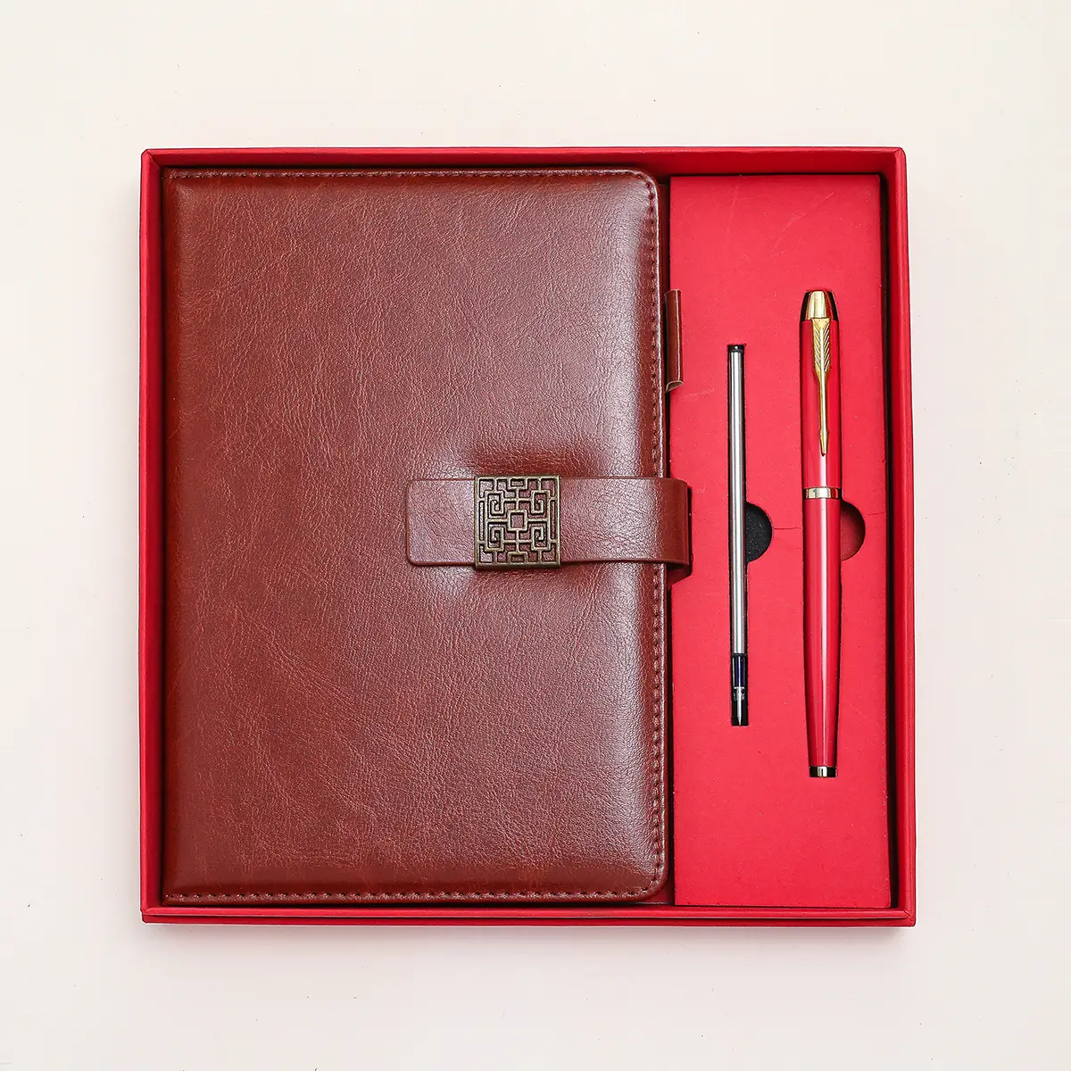 【Light and Luxurious, Business-like】ET25-26 Luxury Business Notebook(Gift Box)-Write Elegantly and Record the Extraordinary 1