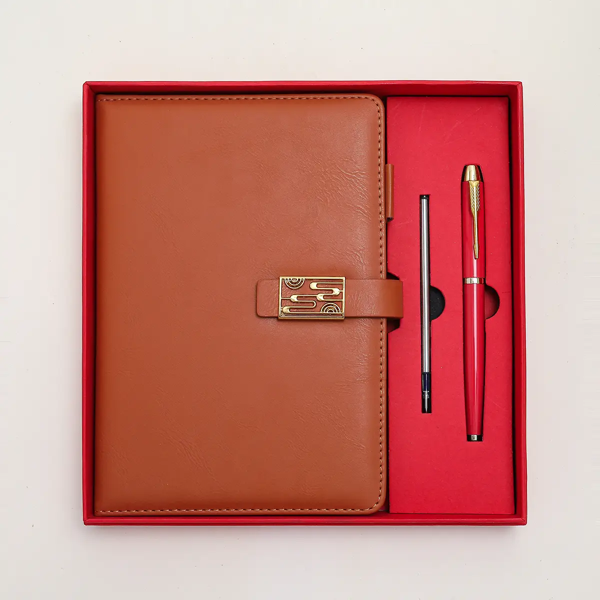 【Light and Luxurious, Business-like】ET25-32 Luxury Business Notebook(Gift Box)-Write Elegantly and Record the Extraordinary 1
