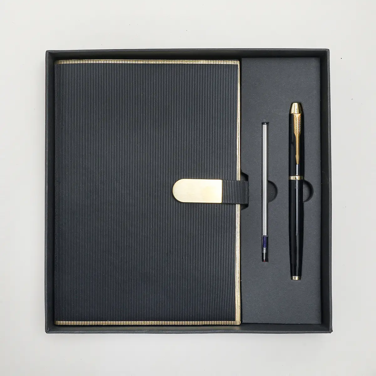 【Light and Luxurious, Business-like】ET25-34 Luxury Business Notebook(Gift Box)-Write Elegantly and Record the Extraordinary 1