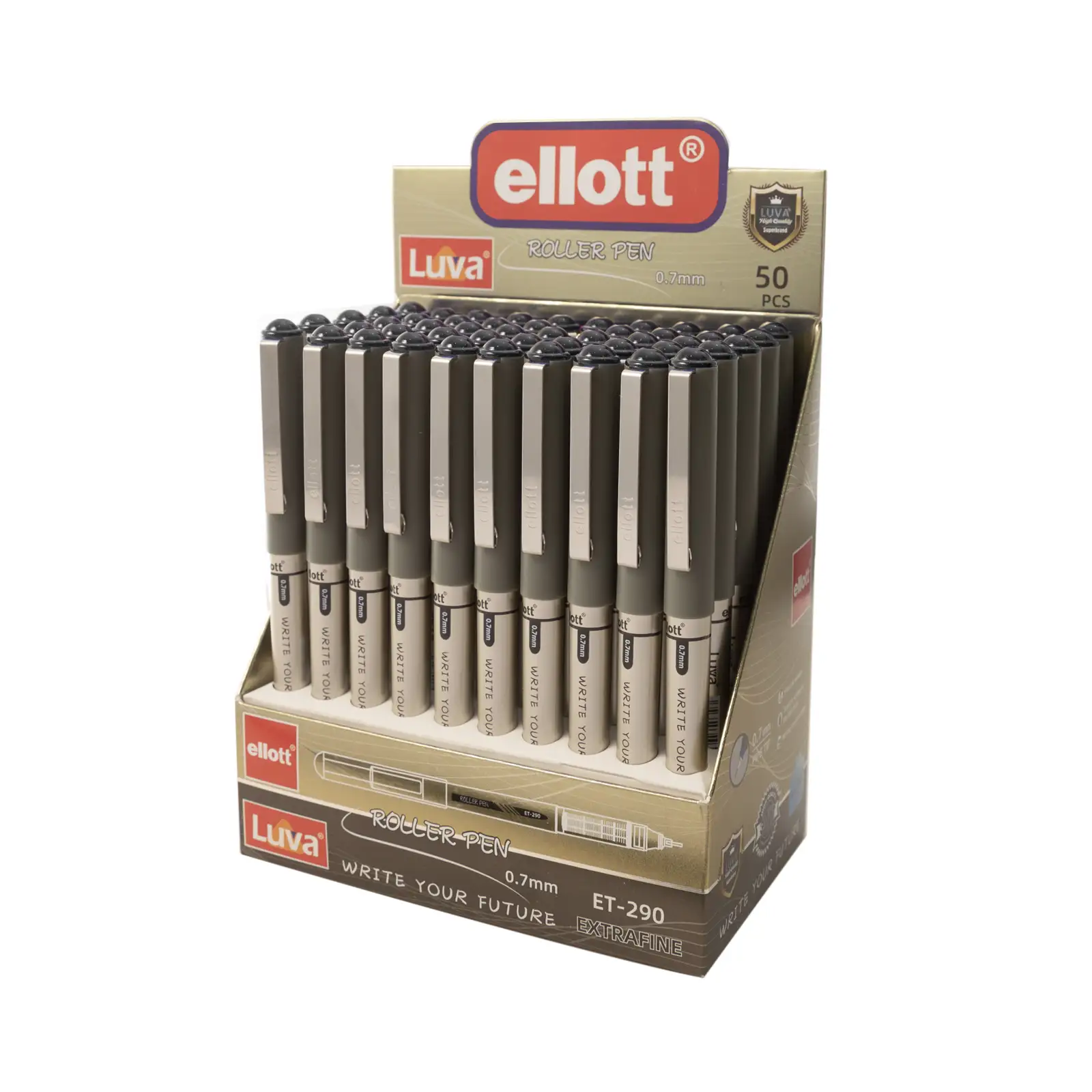 LUVA  ET-290 ballpoint pen（Black,Blue,Red) 1