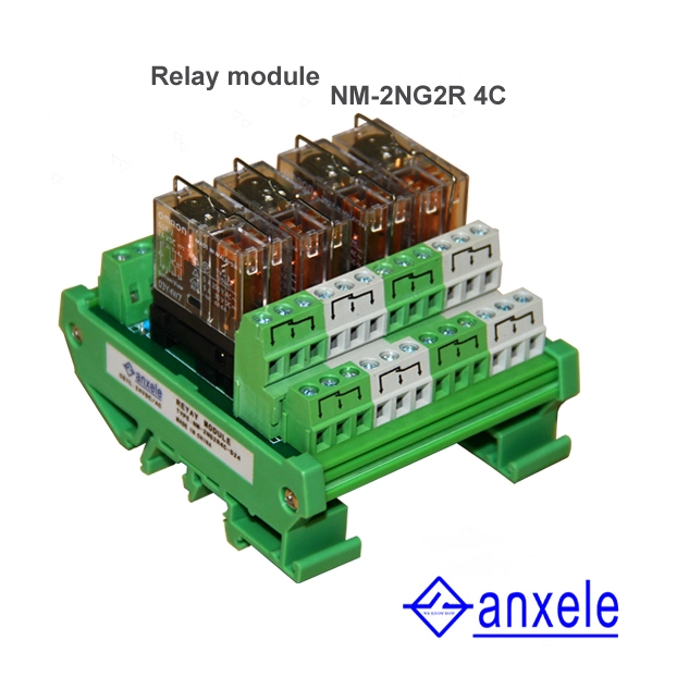 O módulo de relés NM-2NG2R 4C com mais de 16 grupos pode ser personalizado. 1