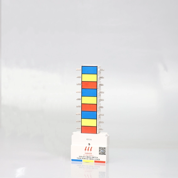 Three-phase four-wire bus NTB1-250  IP 30 for the cover 1