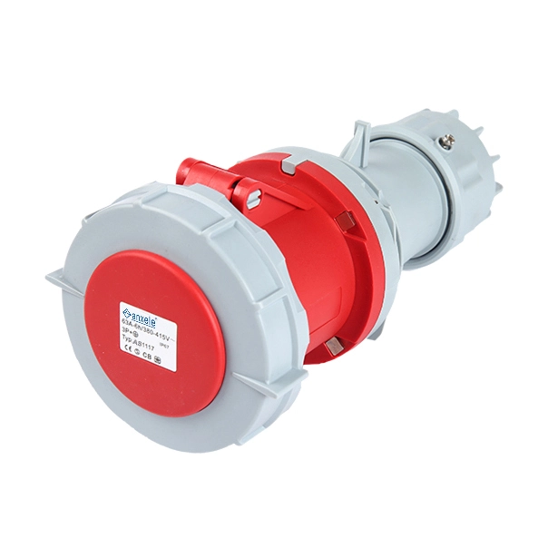 Industrial Connector AS-1117  3P+E 63A 400V IP67 protection 1