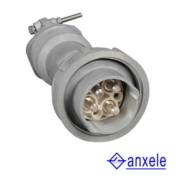 Electrical Power Plugs AS-03 250A 3P+E 690V IP67  resists corrosion 1