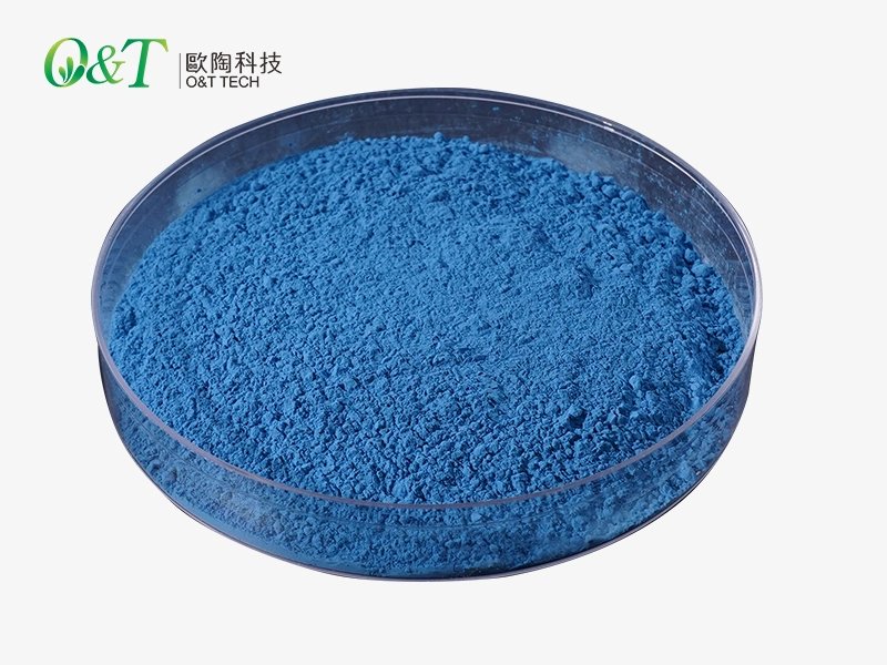 Pigments céramiques bleu paon pour corps céramique ou glaçure céramique - Matériaux inorganiques Outao 1