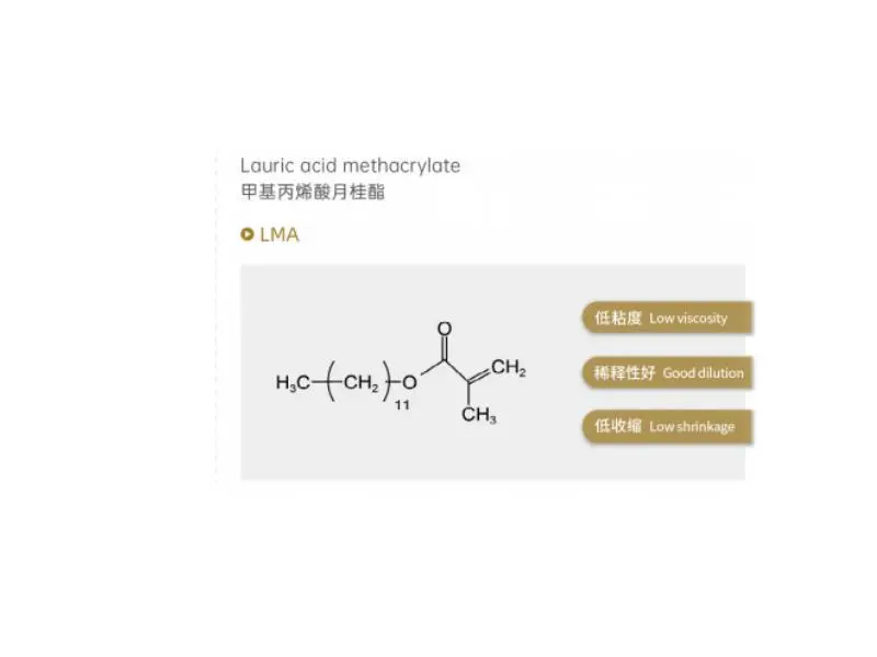 Lma Dodecyl Methacrylate Lauryl Methacrylate CAS 142-90-5 1