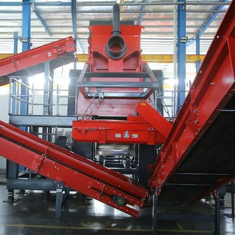Efficient disassembly Scrap metal recycling production line 1