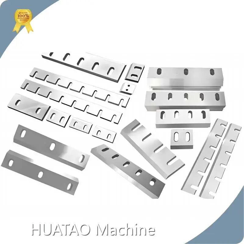 Double Shaft Shredder Blades - for Industry - HUATAO Machine 1