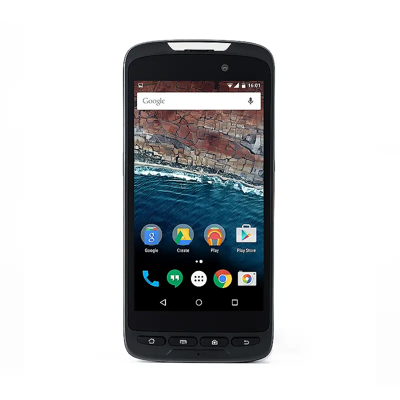 5.0 inch IP65 Android 8.1 rugged Handheld computer with 1D/2D Barcode scanner BH52 1