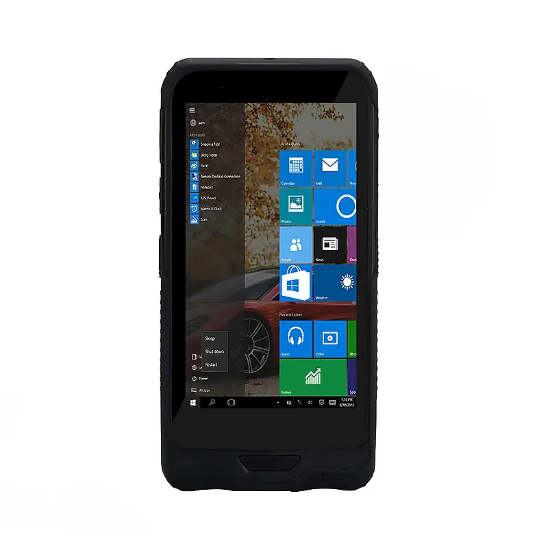 6.0 inch IP67 Windows 10 IOT rugged Handheld computer with 1D/2D Barcode scanner,NFC reader BH862 1