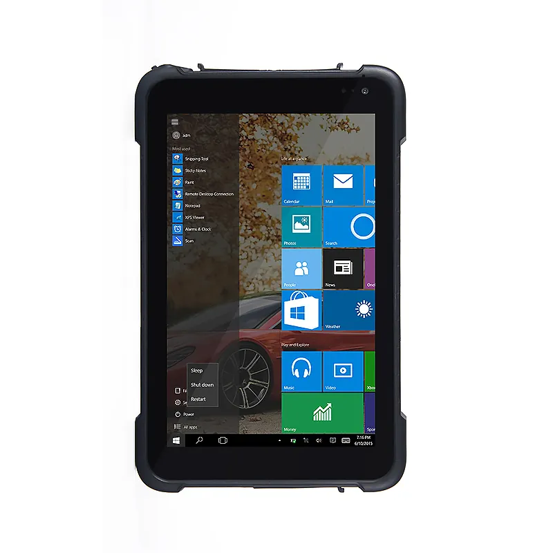 android rugged tablet with nfc reader for security check 2