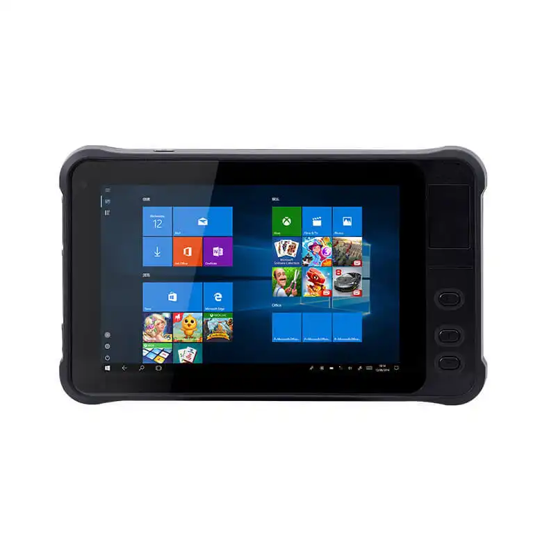 BT675 7.0 inch IP67 sunlight readable 1000 nits Windows 10 rugged tablet with option1D/2D Barcode scanner, fingerprint, NFC reader etc BT675 1