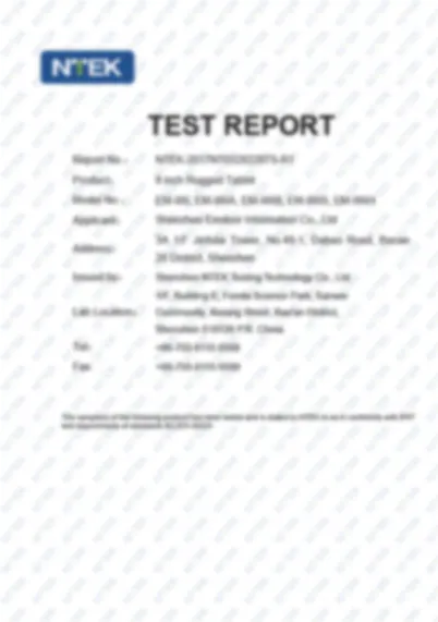 Wholesale rfidnfc tough tablet BATL Brand inch
 windows
 ip67 7