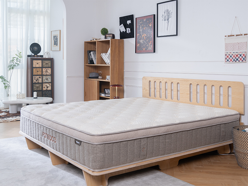 Matelas hybride en mousse à mémoire de forme avec gel rafraîchissant de 12 pouces - FANCY 1