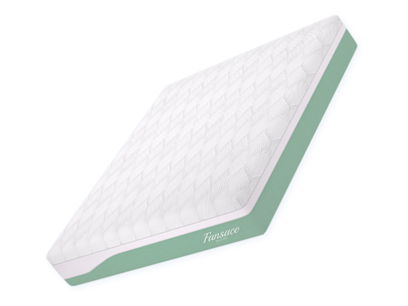 Matelas de luxe en tissu Becket de 10 pouces avec ressorts ensachés individuels - Série Harmony Luxe 3