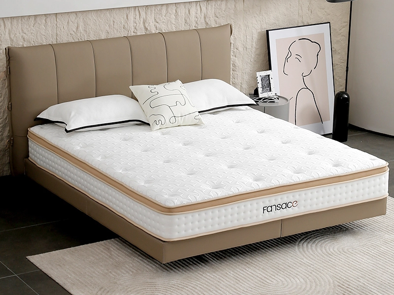 Matelas hybride en mousse à mémoire de forme non thermosensible de 10 pouces – Série Cool Essence 1