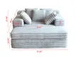 Lounge Bed Sofa W3191S00006 - - Fansace 4