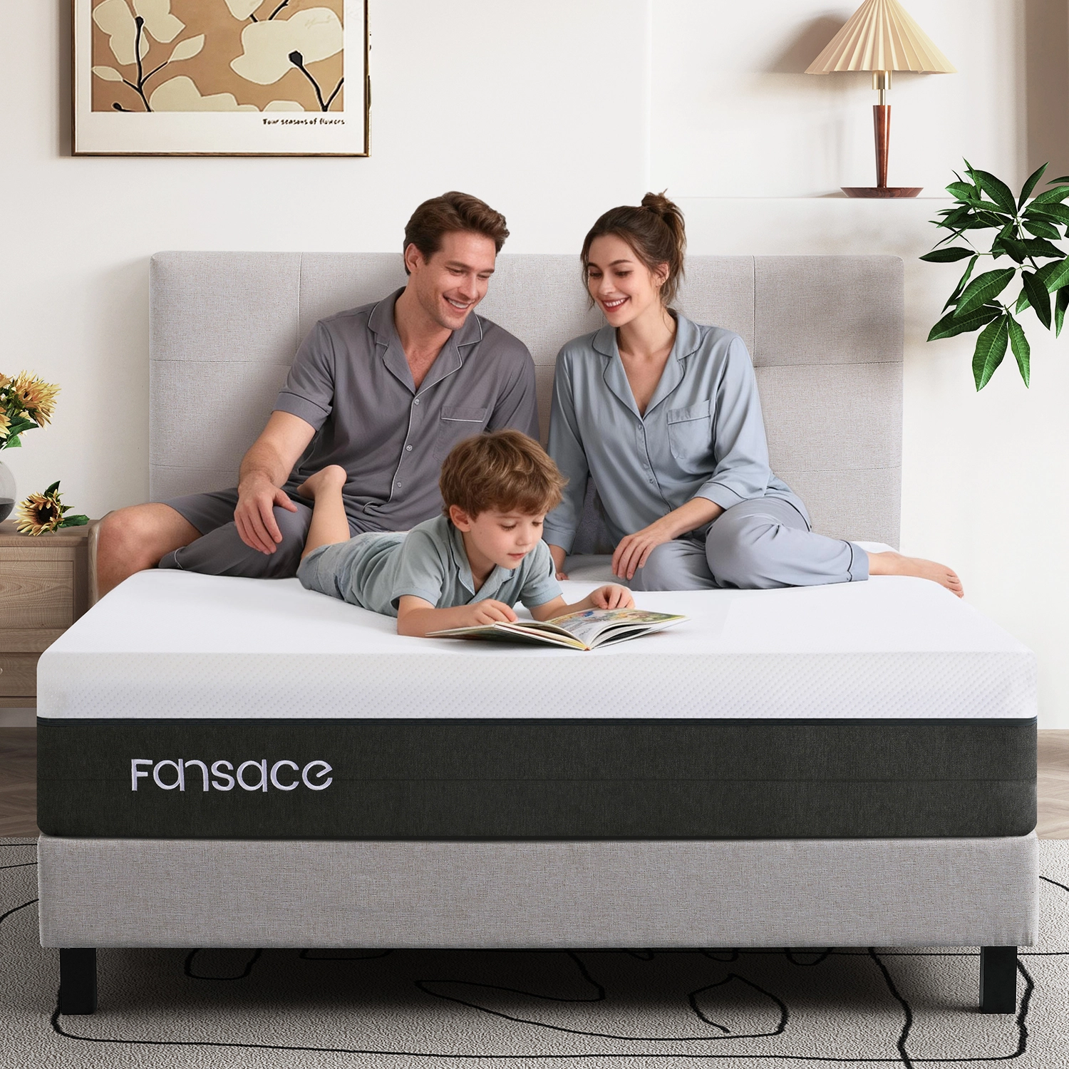 21PB-05 Matelas King Size en tissu seconde peau respirant, ressorts ensachés, confort haute densité, prix de gros avantageux, idéal pour les hôtels et les particuliers. 1