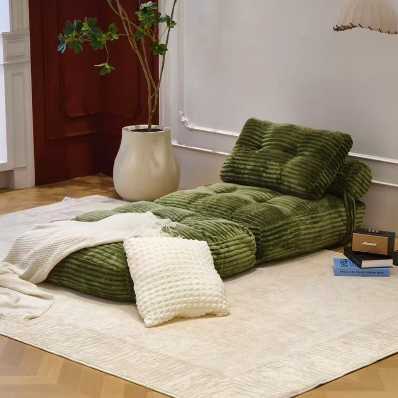 أريكة سرير قابلة للطي YS6059، كرسي قابل للتحويل إلى سرير مع وسادة، مرتبة قابلة للطي مع دعم للظهر، كرسي سرير محمول قابل للطي، أريكة أرضية مريحة لغرفة المعيشة أو غرفة النوم، مروحة واحدة، بيع بالجملة 1