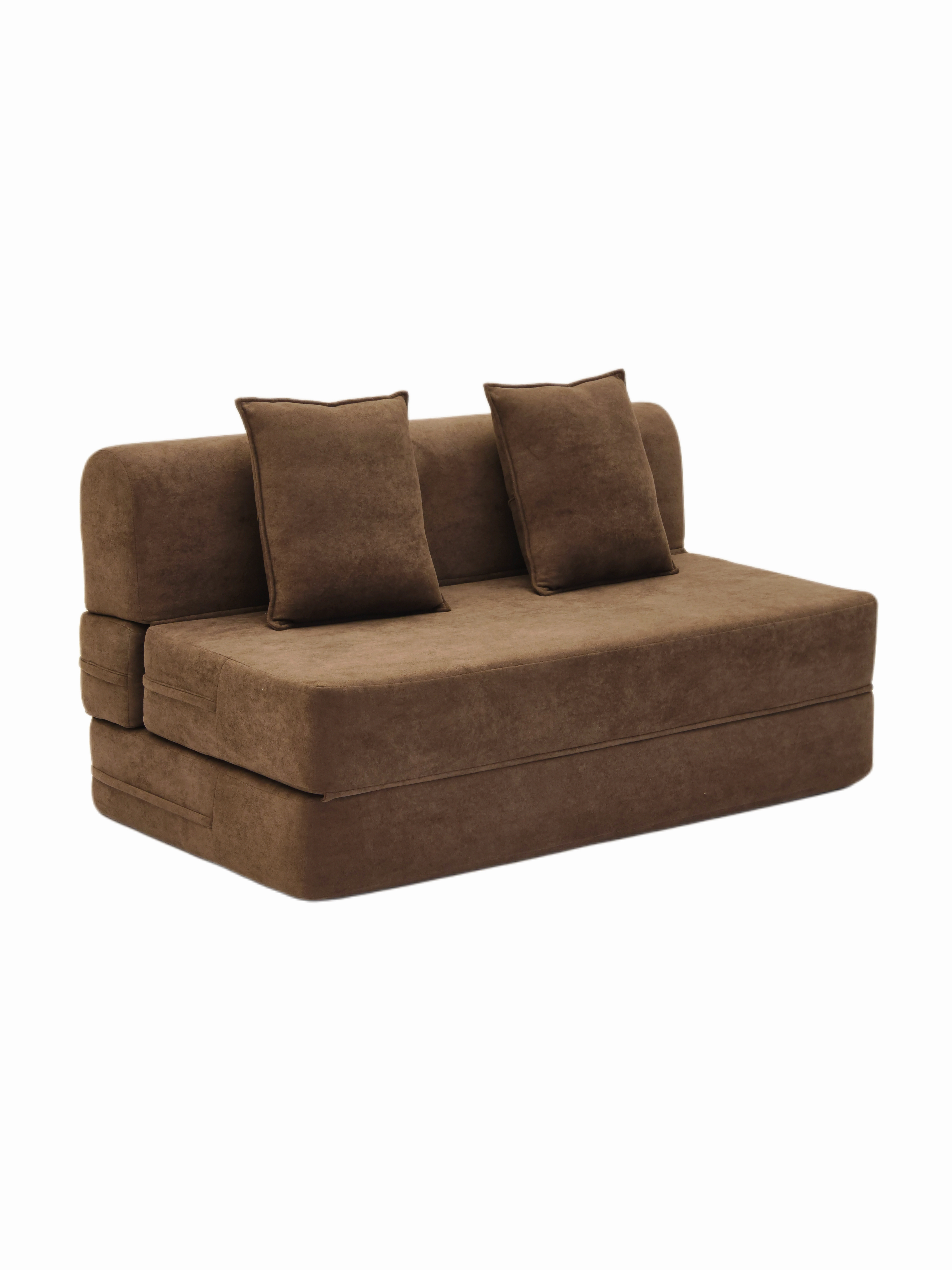 Canapé-lit pliant Y6043 en mousse à mémoire de forme avec oreiller, futon, fauteuil-lit, lit d'appoint en gros 3