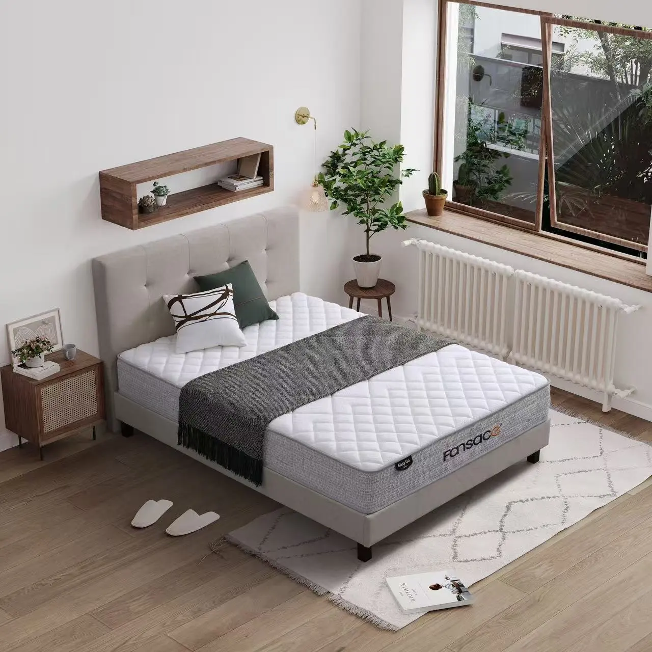 21PB-42 Easy Go Modern Design Perfect Sleeper Hotel Presidential Suite Firm Double Sided Spring Mattress Factory - Fansace Mattress 1