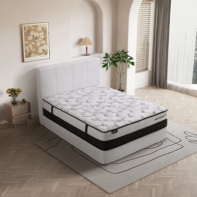 34PB-52 Easy Go Factory Оптовый бюджетный пружинный матрас в коробке, конструкция с независимыми пружинами - Fansace Mattress 1