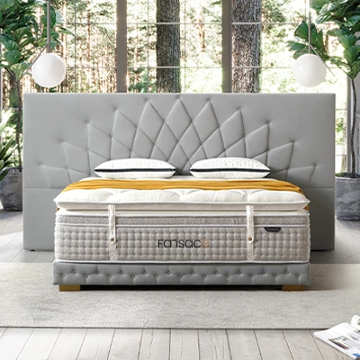 Ingenity 34PD-14 Mini Pocket Spring Mattresses 16 Inch Natural Latex Memory Foam Hotel Mattress 1