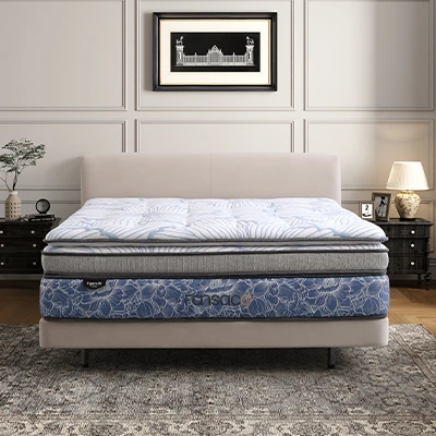 Ingenity 47PD-01 Premium Medium Memory Foam Matelas 7 Zone Pocket Luxury Spring Hybrid King Mattress- Fansace 1