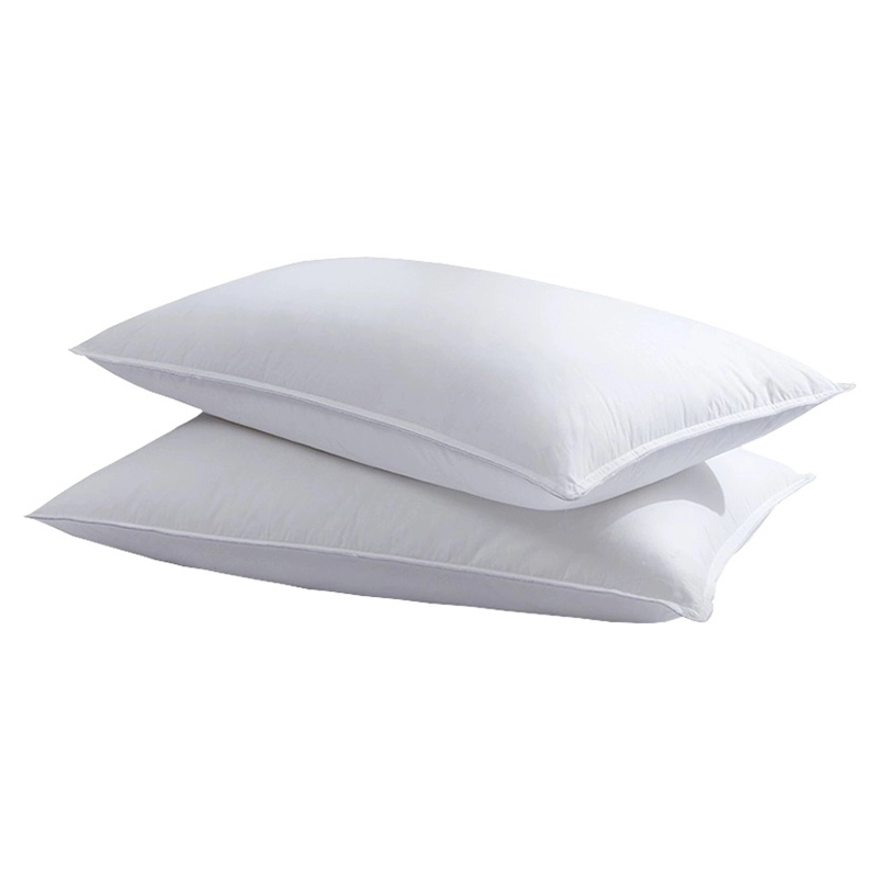 Wholesale Hotel Collection Breathable Soft Bed Pillow Standard Size Star White Microfiber Filling Pillow for Hotel Bed Sleeping - Fansace 1