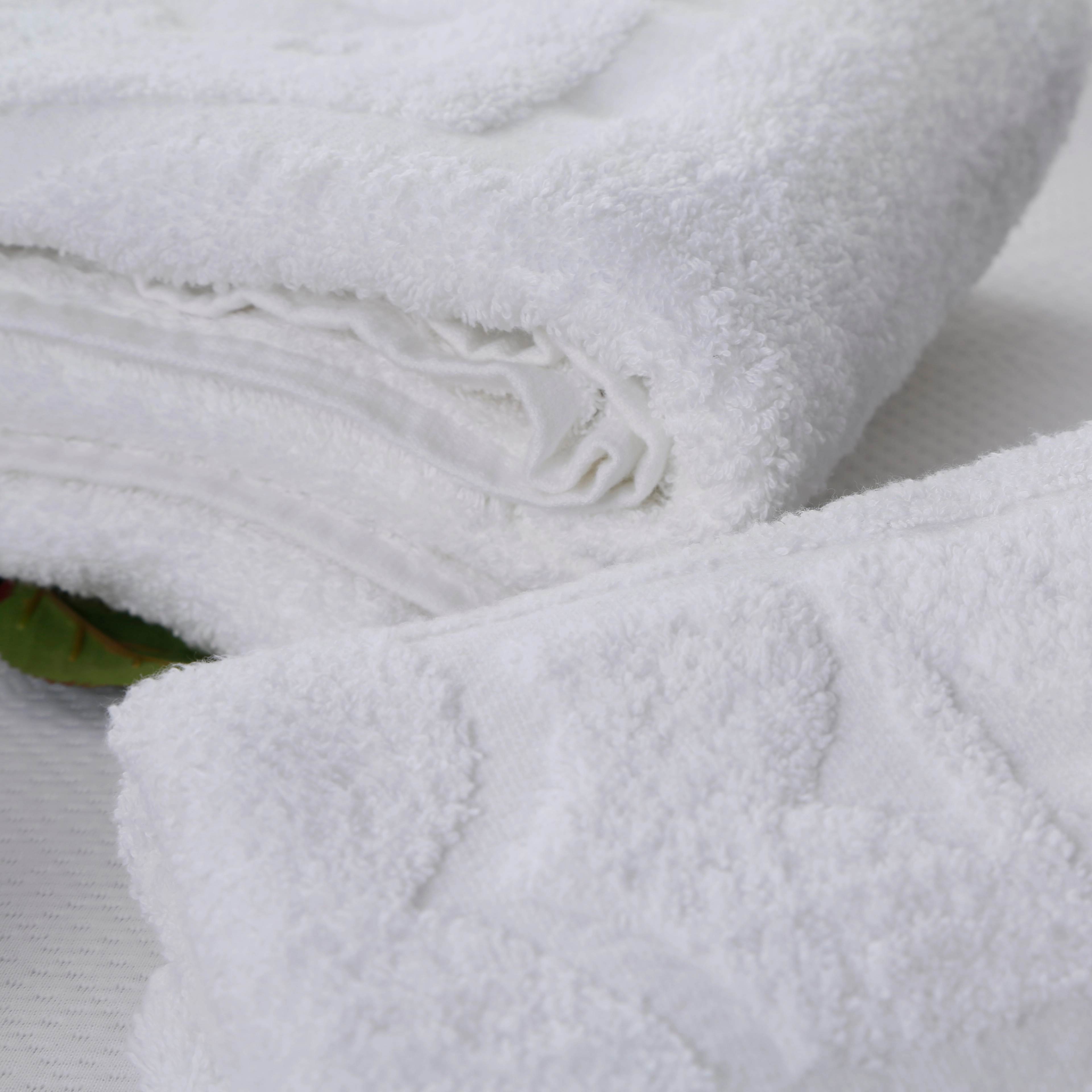 Hotel Collection Bath towels White Economy 100% Cotton Luxury Larger & Lighter Weight Quicker to Dry Super Soft and Absorbent White 1