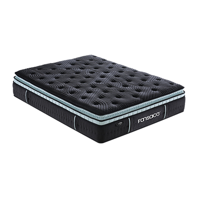 4APA-19 Lolita Series Foshan Furniture Pillow Top 12-14 Inch Memory Foam 5 or 7 Zone Pocket Spring Mattress Packed in boxes - Fansace Mattress 1