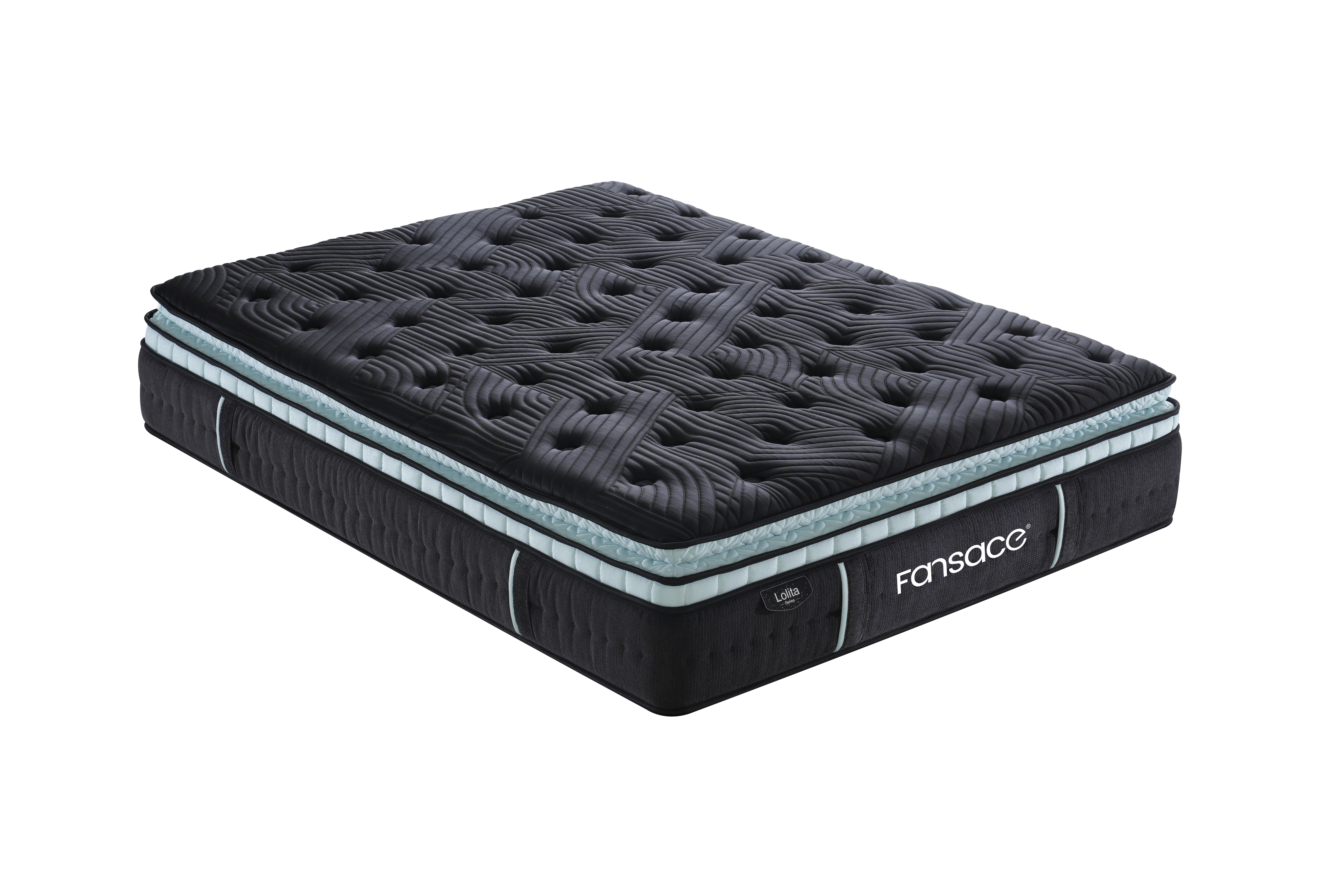 4APA-19 Lolita Series Foshan Furniture Pillow Top 12-14 Inch Memory Foam 5 or 7 Zone Pocket Spring Mattress Packed in boxes - Fansace Mattress 2