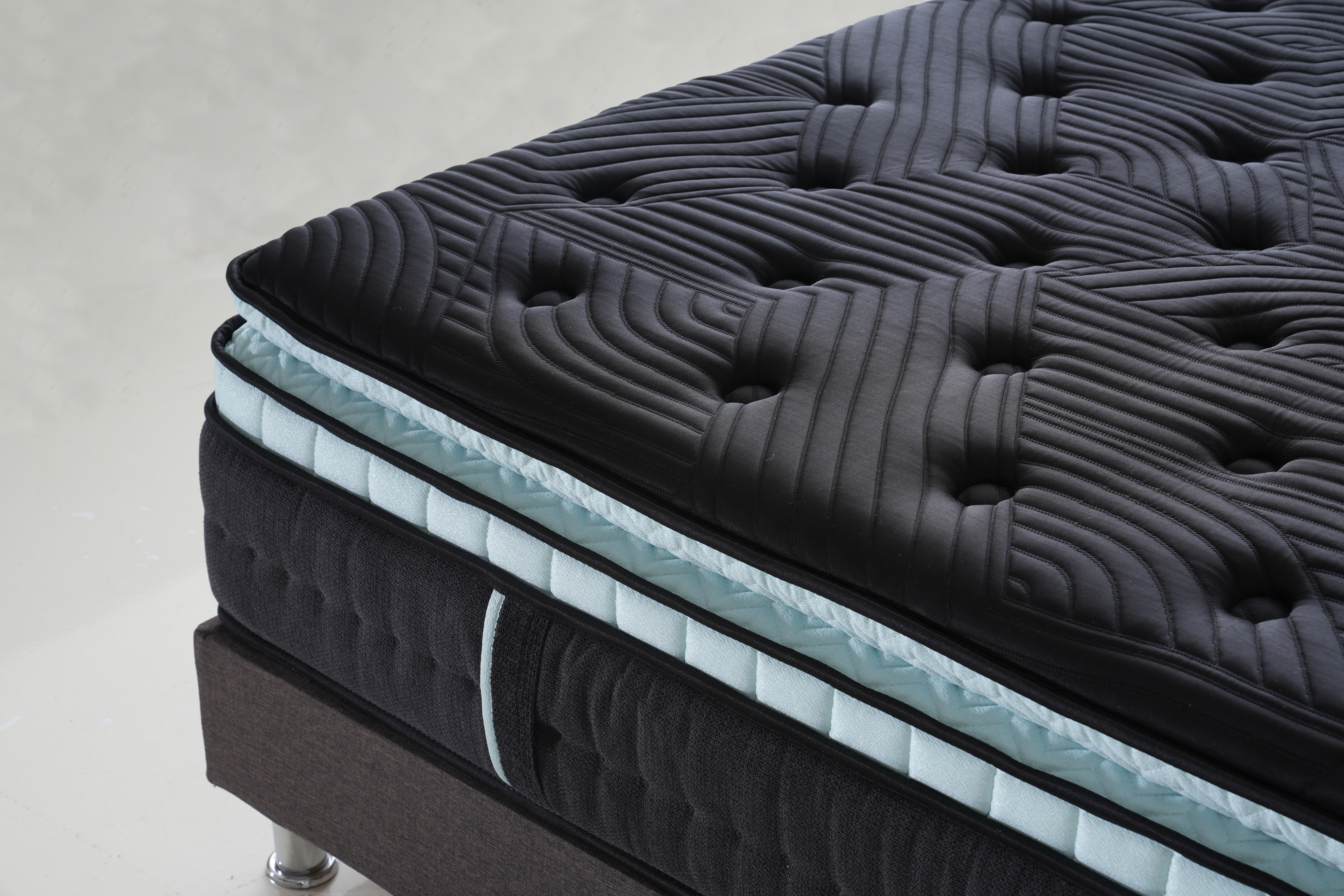 4APA-19 Lolita Series Foshan Furniture Pillow Top 12-14 Inch Memory Foam 5 or 7 Zone Pocket Spring Mattress Packed in boxes - Fansace Mattress 5