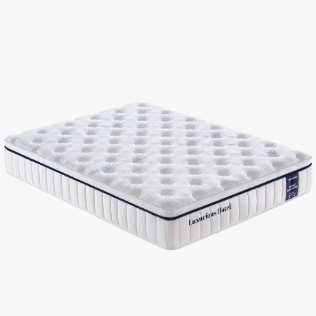 34PA-03 Hot selling 12 inch Customized Luxury Hotel Mattress Size Latex Gel Memory Foam Pocket Spring Mattress Manufacturer-Fansace OEM&ODM 1