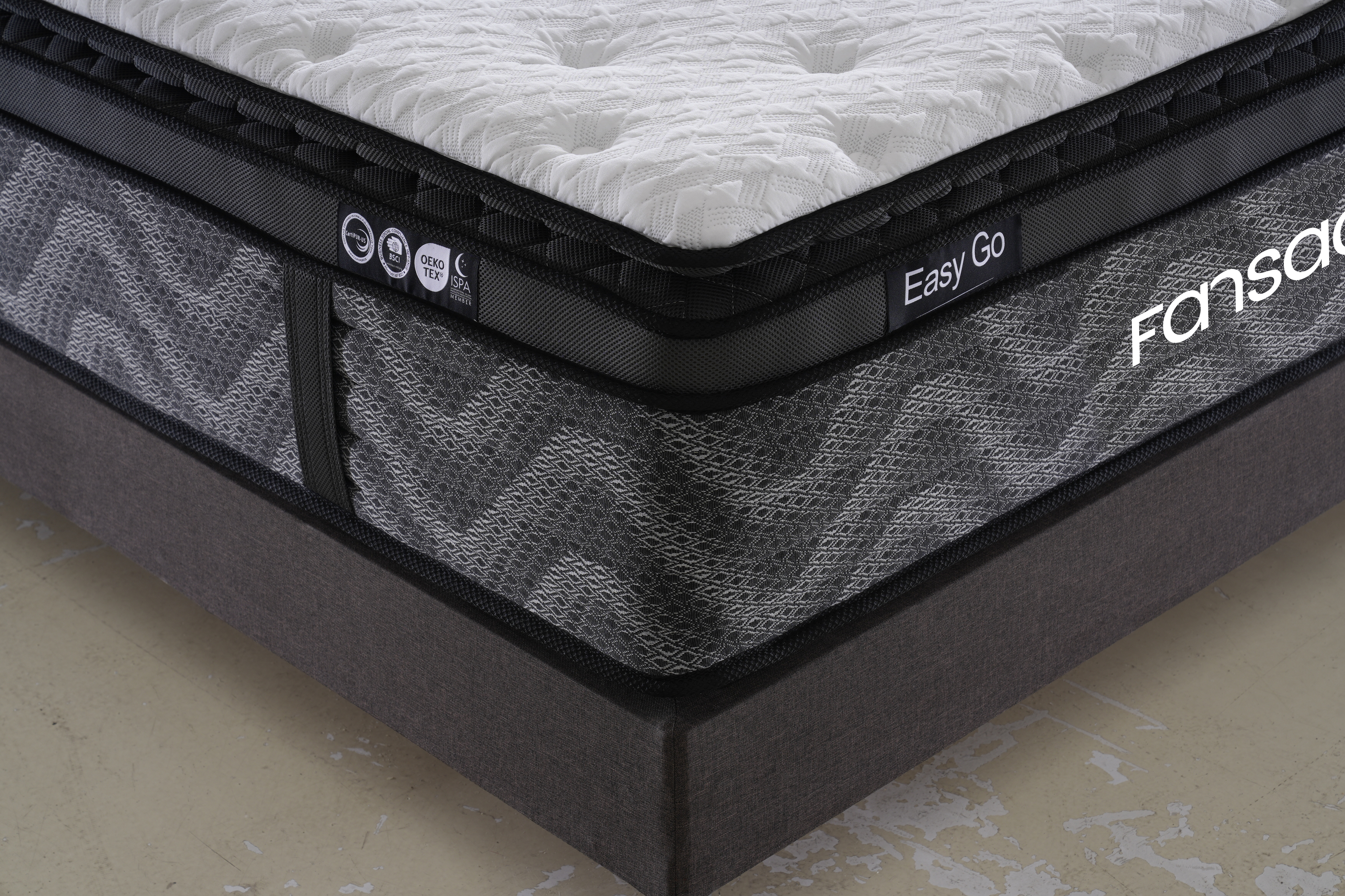 4APB-11 Easy Go Series OEM & ODM Medium Firm Roll‑Pack Pocket Spring Mattress Custom Pillow Top Design Mattresses For Bulk Shipping-Fansace Mattress Factory 10