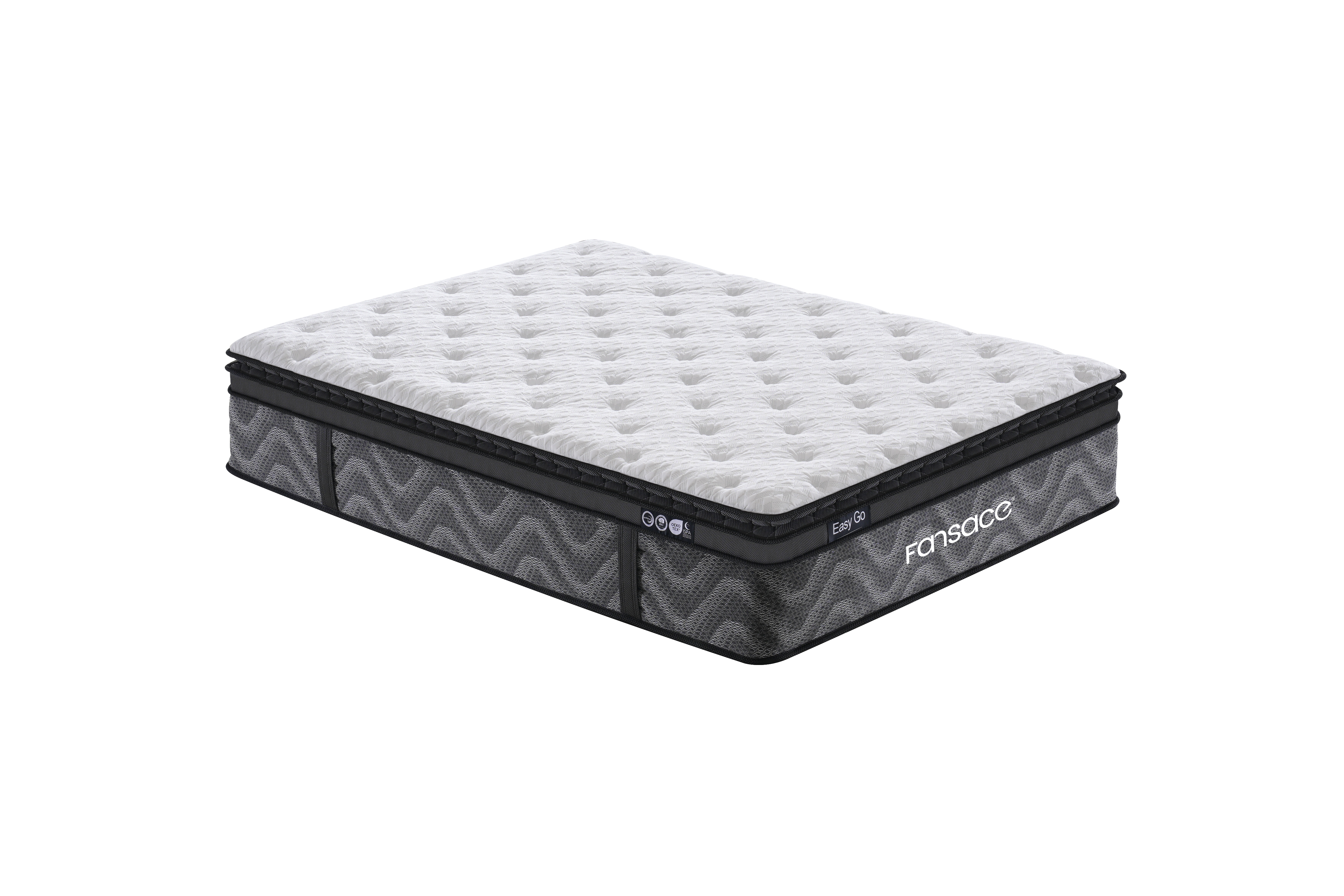 4APB-11 Easy Go Series OEM & ODM Medium Firm Roll‑Pack Pocket Spring Mattress Custom Pillow Top Design Mattresses For Bulk Shipping-Fansace Mattress Factory 11