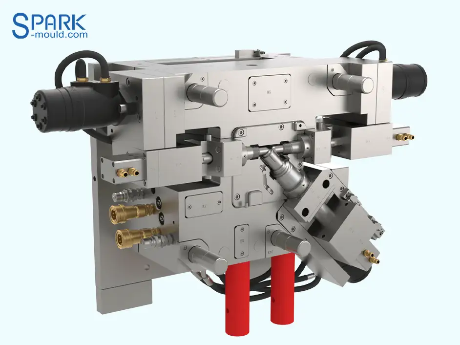 Drip Y Water Filter Fitting Mold - Spark Mould 1