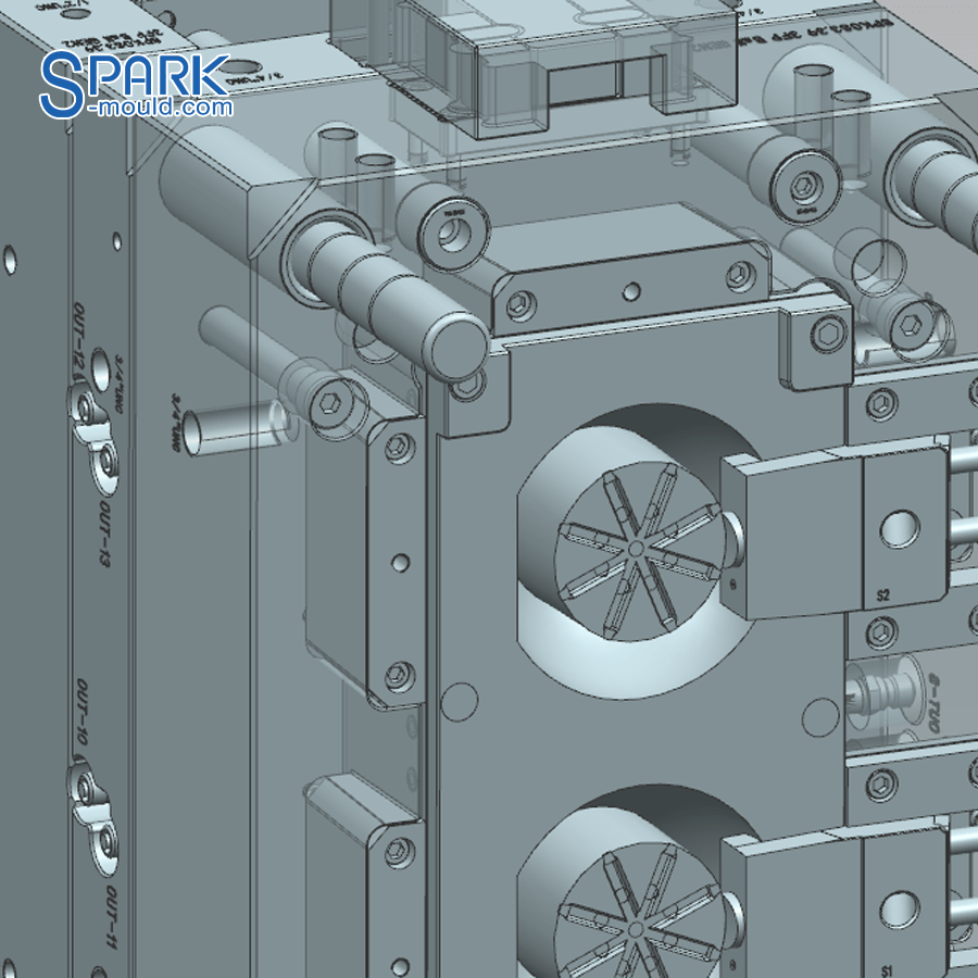 Runner Scrap Plastic Valve Rotary Ball Mould | Professional Valve Fitting Mold ...