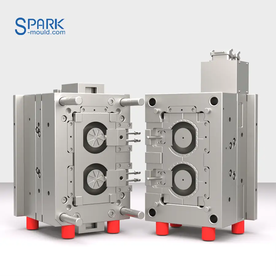 Plastic Valve Rotary Ball Mould 1