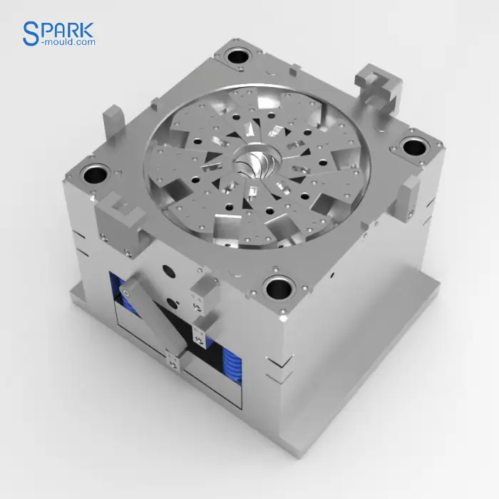 Plastic Centrifugal Compressor Air Pump Impeller Mould 1